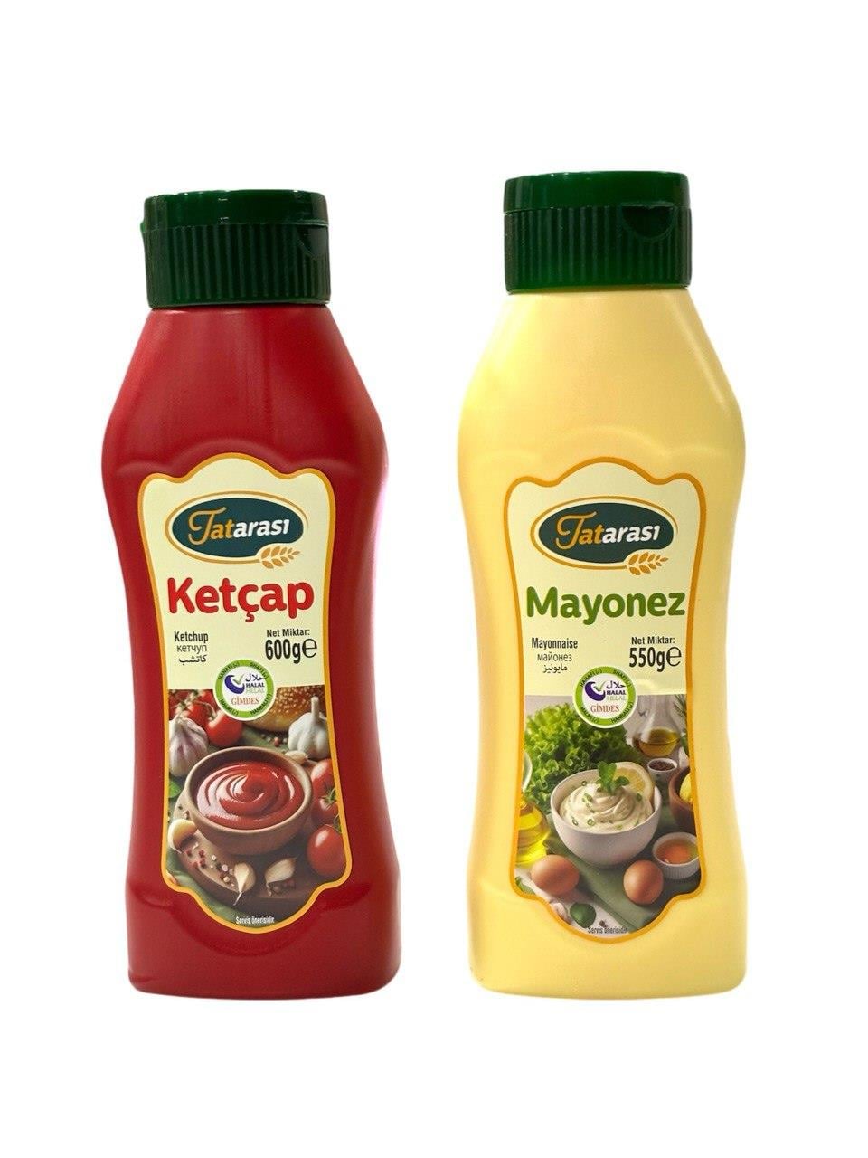 Tatarası Ketçap & Mayonez Set 600-550 GR 