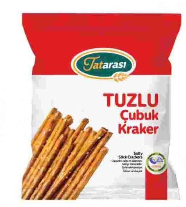 Tatarası Tuzlu Çubuk Kraker 90 Gr 5li Set