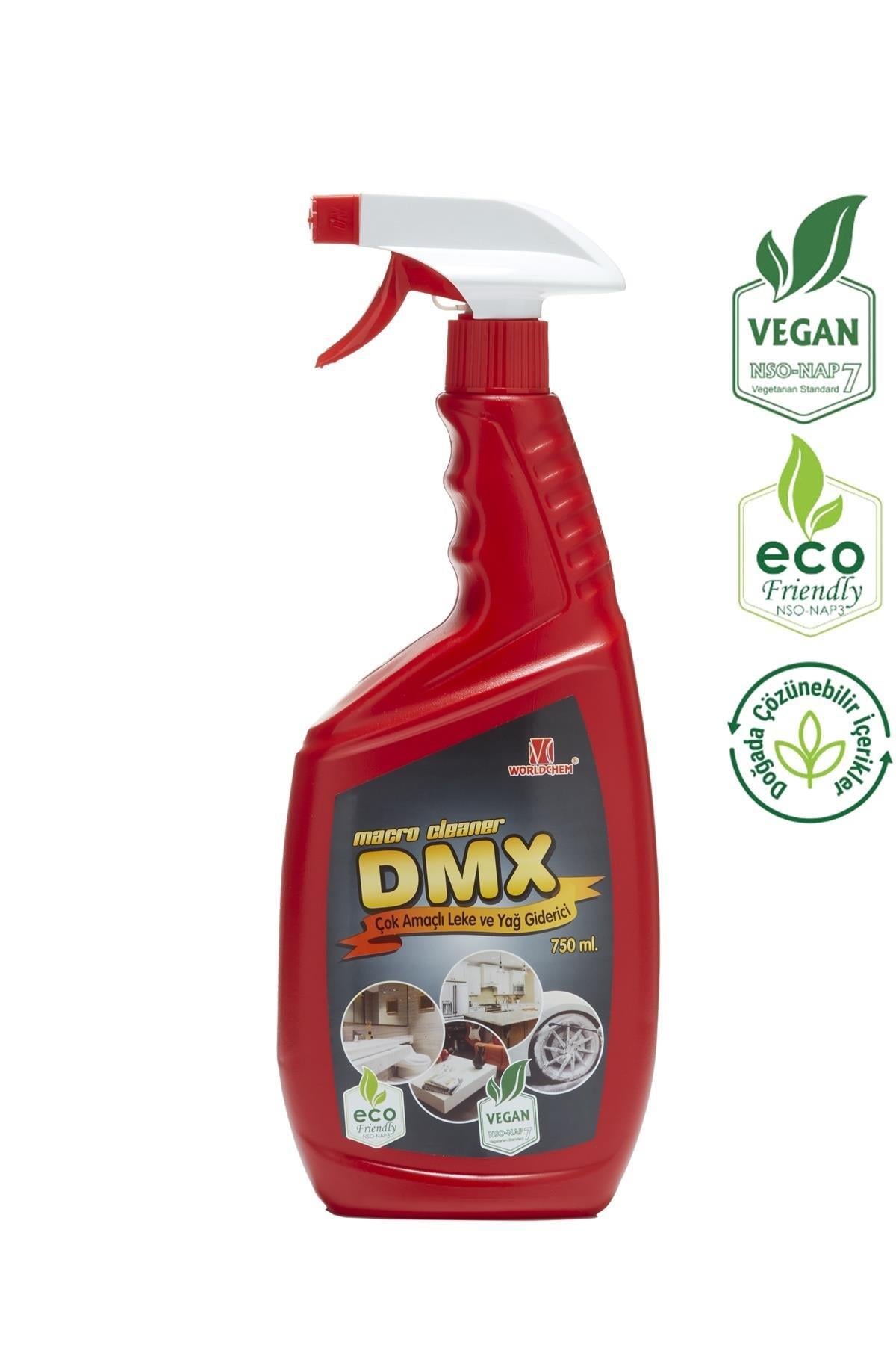 Worldchem DMX Makro Cleaner Bitkisel Çok Amaçlı Leke ve Yağ Giderici 750 ml