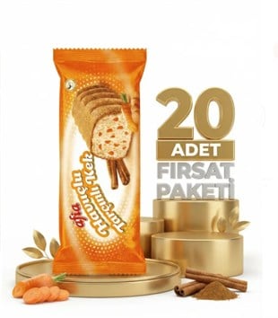 Afia Havuç Tarçınlı Kek 20x40 Gr