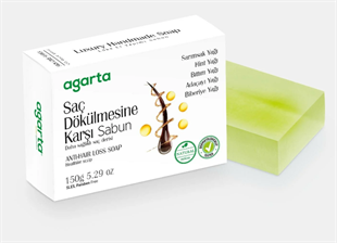 AGARTA Bitkisel Saç Dökülme Karşıtı Sabun - 150 Gr.