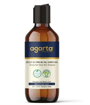 AGARTA Doğal Güçlü ve Parlak Saçlar İçin Şampuan - 400 ml