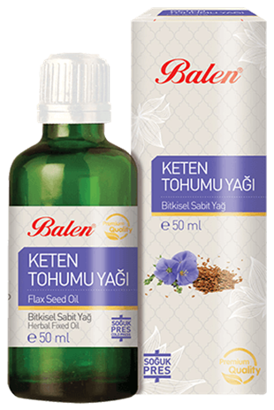 Balen Keten Tohumu Yağı 50ML