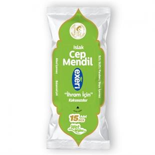 Exeri Islak Cep Mendil (15 Lİ) 10  Adet