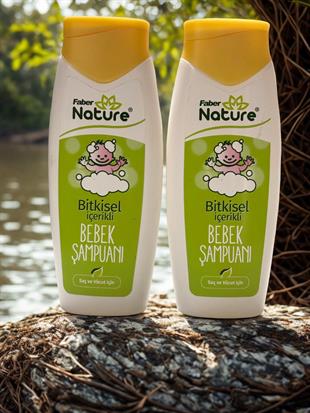 Faber Naturex Bitkisel Bebek Şampuanı - 400 Ml * 2li Set