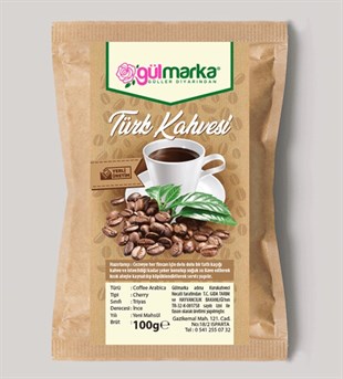 Gülmarka Türk Kahvesi Doypack Paket 100 Gr