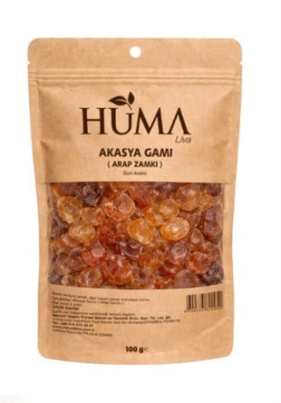 Huma Akasya Gamı (Arap Zamkı) 100 g