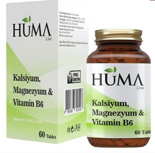 Huma Liva Kalsiyum Magnezyum & Vitamin B6