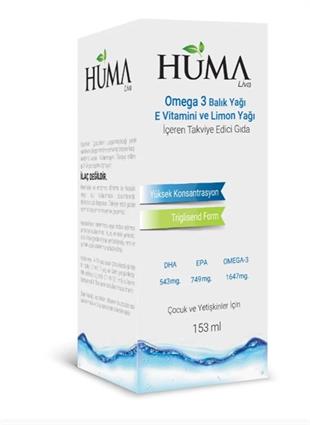 Huma Liva Omega-3 Balık Yağı