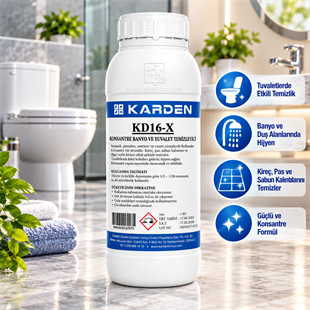 Karden Konsantre Banyo Ve Tuvalet Temizleyici 1 Lt