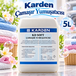 Karden Soft Çamaşır Yumuşatıcısı 5 Lt