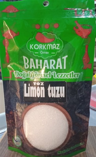 Korkmaz Baharat Limon tuzu 100gr