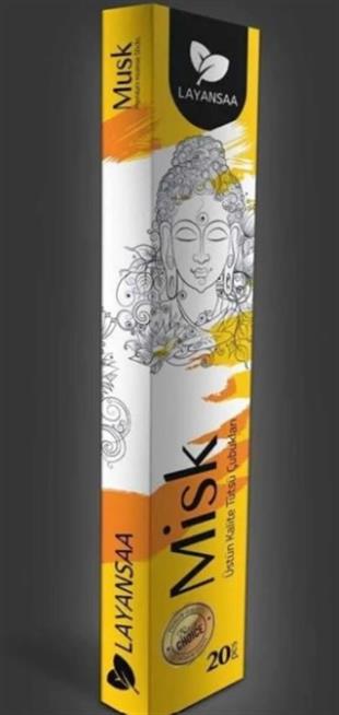 Layansa MUSK AROMALI 20 ÇUBUK TÜTSÜ