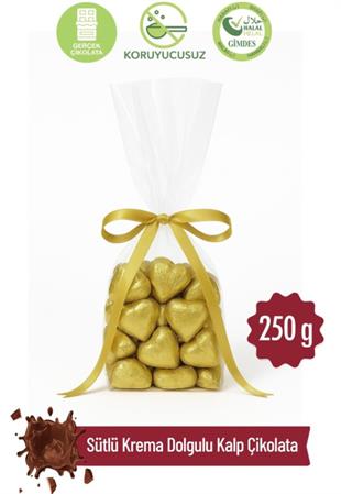 Milat Altın Sargılı Special Sütlü Kalp Çikolata 250 g