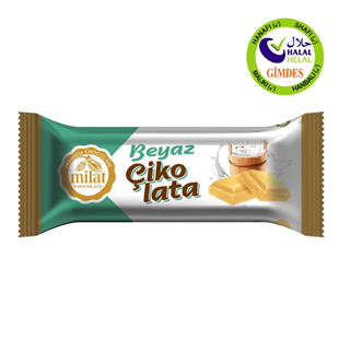 Milat Krema Dolgulu Beyaz Çikolata 25 g