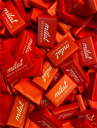 Milat Napoliten Dökme Sütlü Çikolata 250 g