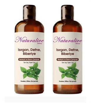 Naturalive Tüm Saç Tipleri İçin Şampuan 500ml*(2 Adet)