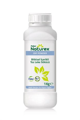 Naturex Bitkisel Toz Çamaşır Leke Sökücü 1Kg