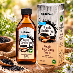 Naturoil Organik Çörekotu Yağı 150 ml