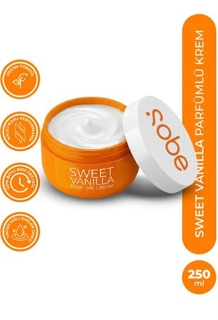 SOBE Parfümlü Krem Sweet Vanilla 250ml
