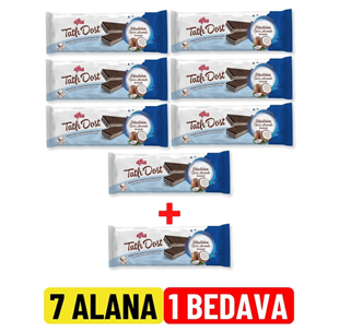 Tatlı Dost Hindistan Cevizli Gofret 140 Gr 7 Alana 1 Bedava