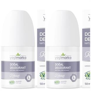 Yeşilmarka Doğal Deodorant – Kokusuz 50ml* 2li Set