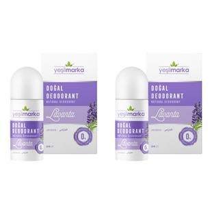 Yeşilmarka Doğal Deodorant – Lavanta 50ml*2li Set