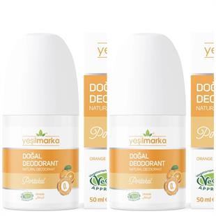 Yeşilmarka Doğal Deodorant – Portakal 50ml*2li Set