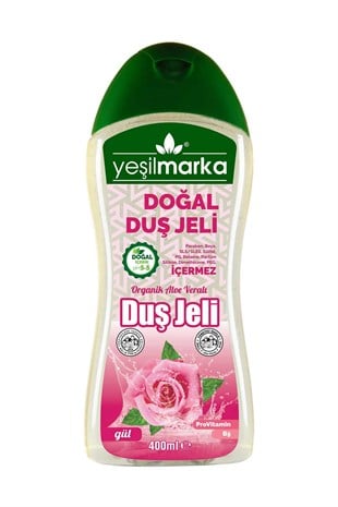 Yeşilmarka Doğal Duş Jeli - Gül