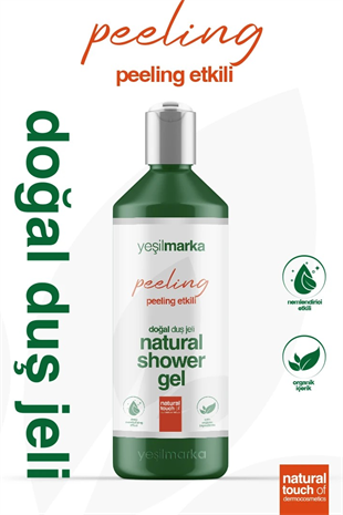 Yeşilmarka Doğal Duş Jeli Peeling Etkili 400 ml