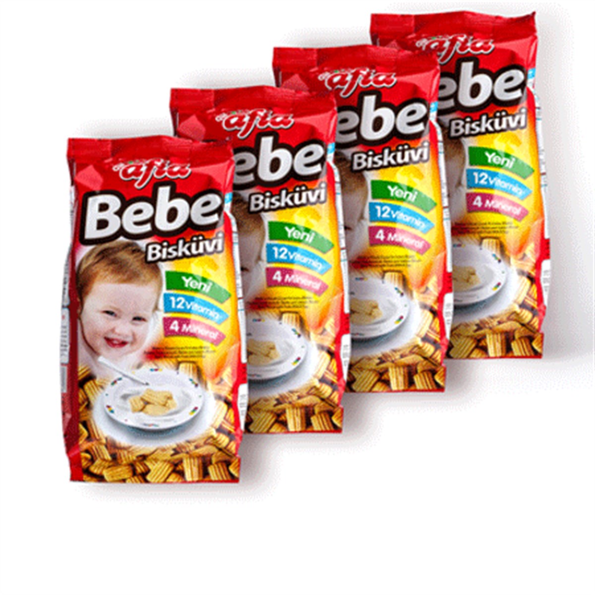 Afia Bebe Bisküvisi Avantaj Paket 4,lü 150gr*4