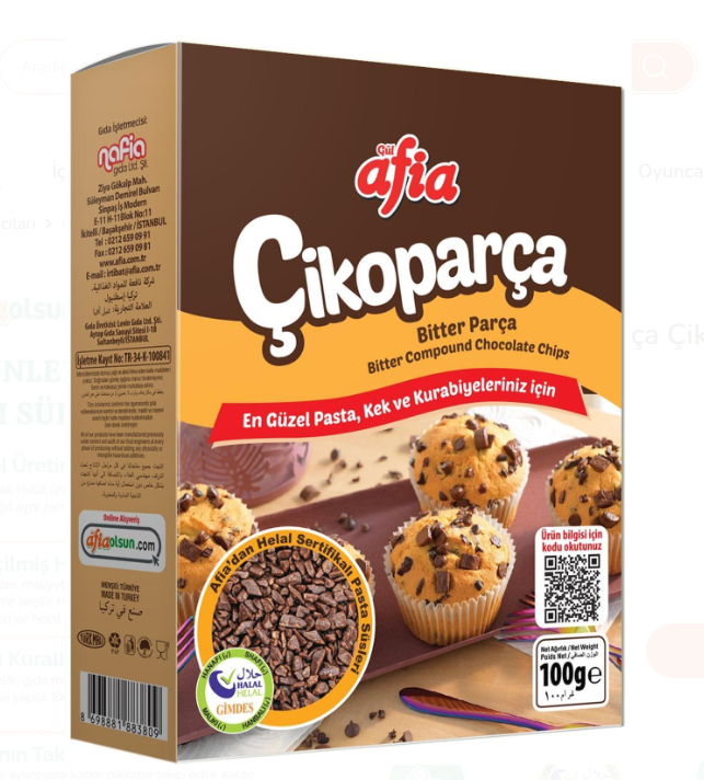 Afia Çikoparça 100 Gr