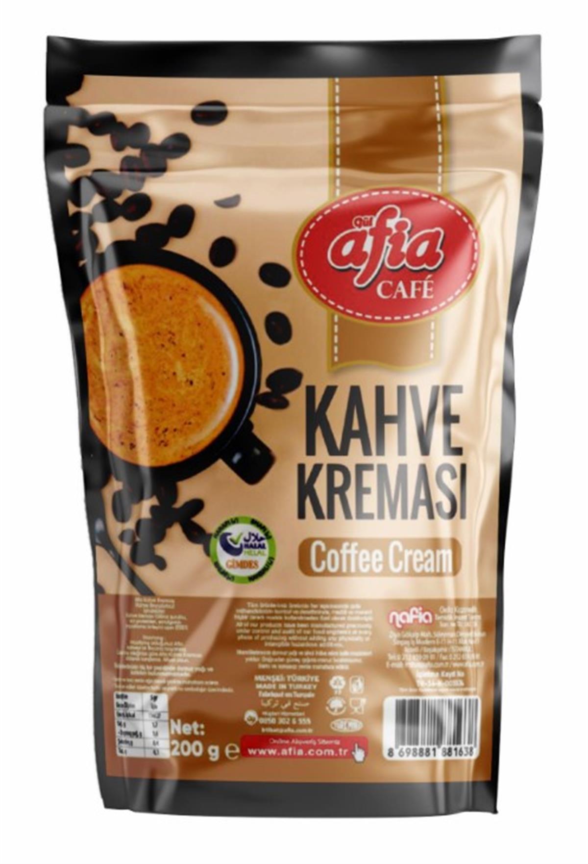 Afia Kahve Kremas Gr