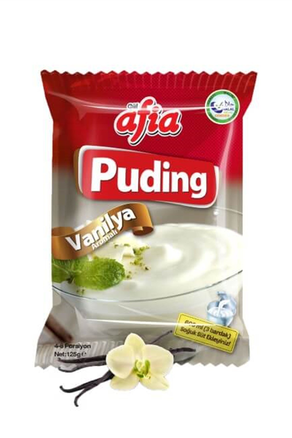 Afia Vanilyalı Puding 125 Gr