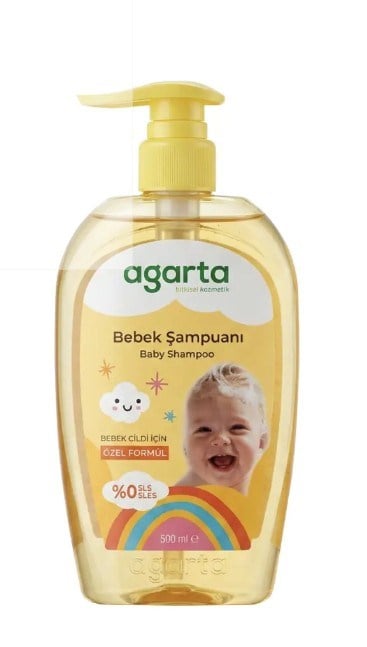 Agarta Bebek Saç ve Vücut Şampuanı 500 Ml