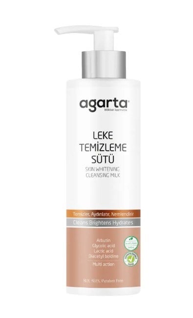 Agarta Doğal Leke Bakım Ve Cilt Temizleme Sütü 225 Ml