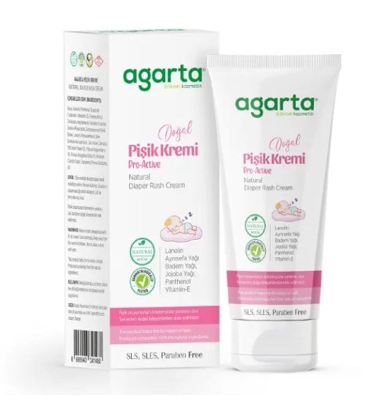 Agarta Doğal Pişik Kremi 100 Ml