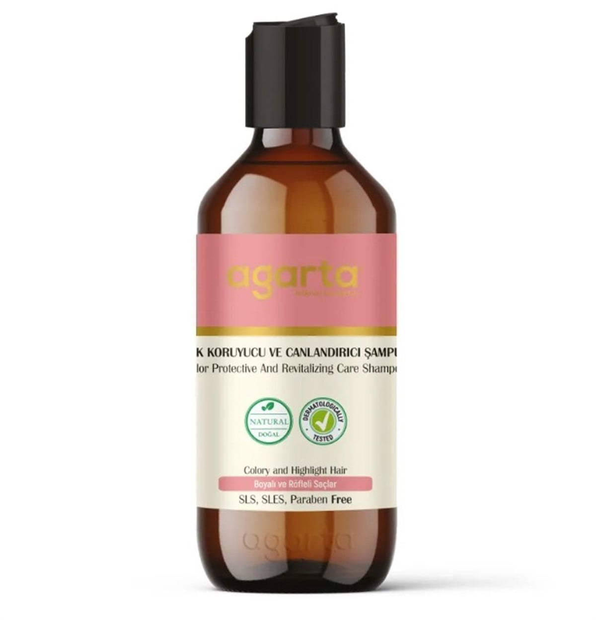 AGARTA Doğal Renk Koruyucu ve Canlandırıcı Şampuan - 400 ml 