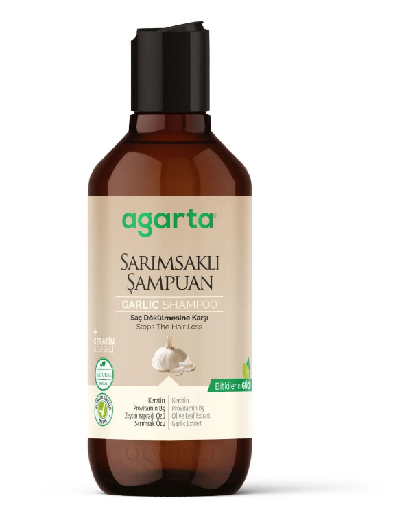 AGARTA Doğal Sarımsaklı Şampuan 