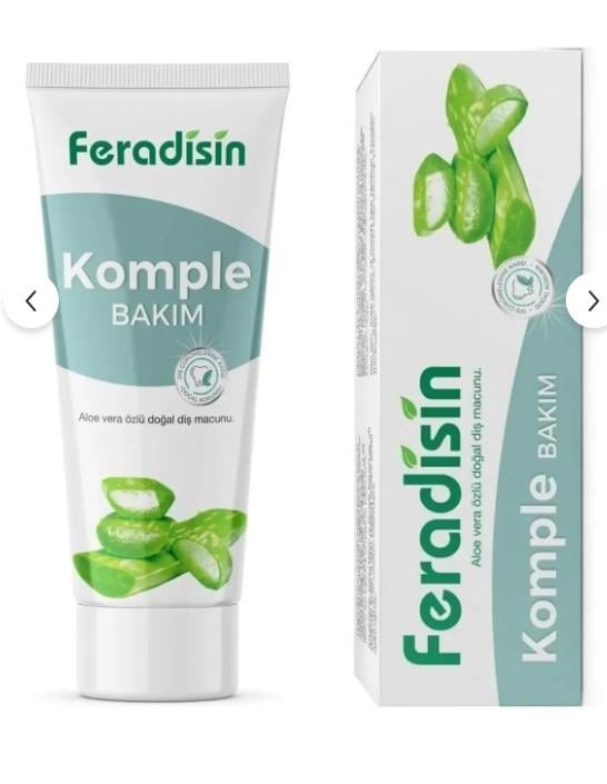 Feradisin Doğal Aloe Vera Diş Macunu 90gr