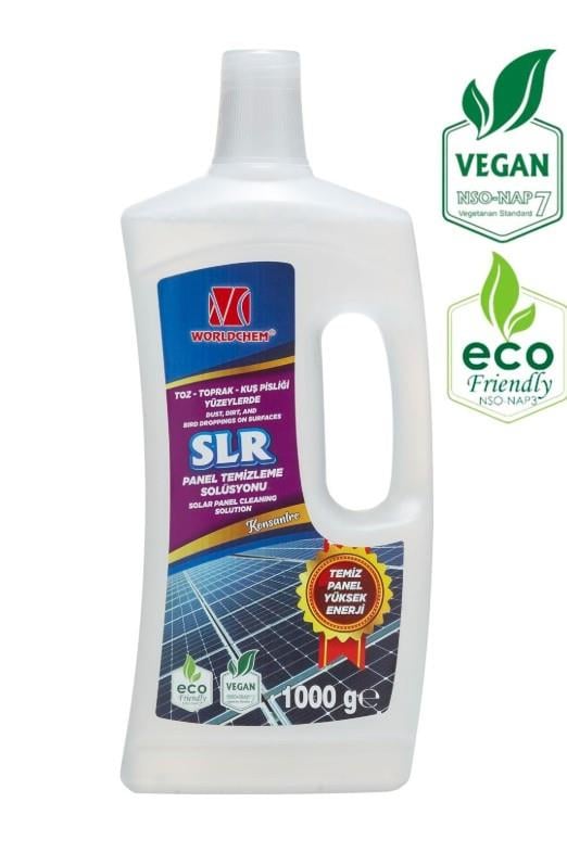 Güneş Paneli Temizleme Solüsyonu SLR Vegan Çevre Dostu 1 L