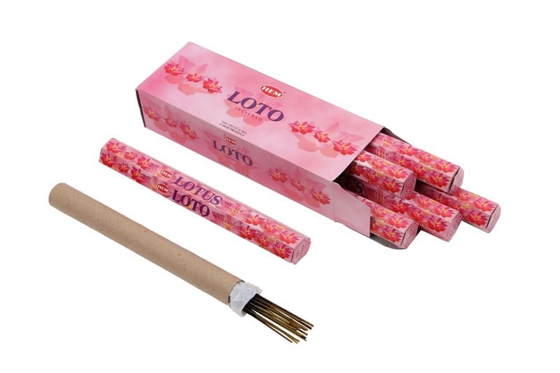 Hem Lotus Çiçeği Aromalı 20li Çubuk tütsü