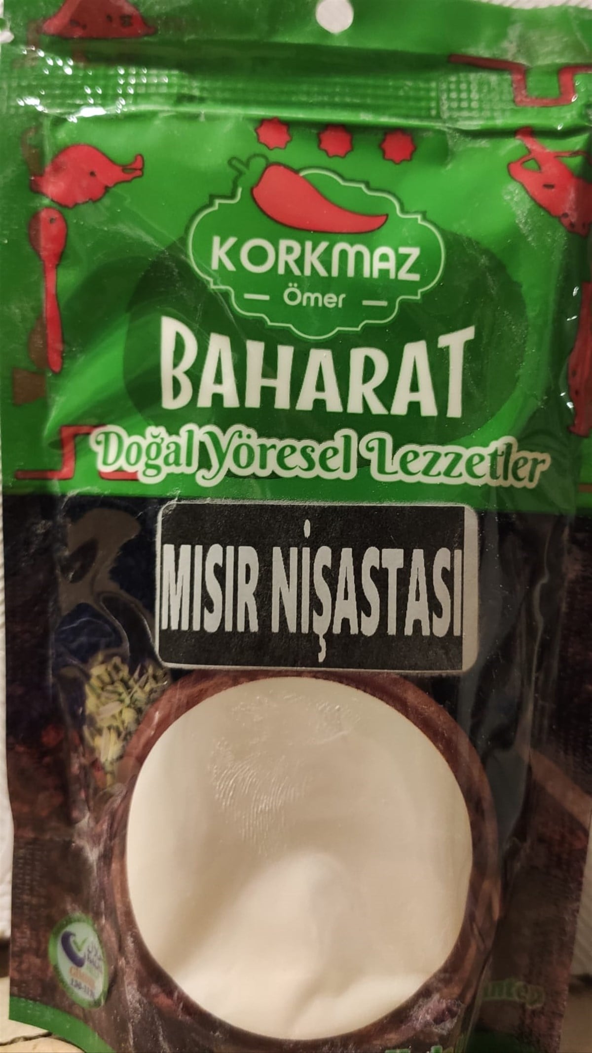 Korkmaz Baharat Mısır Nşiastası 150gr