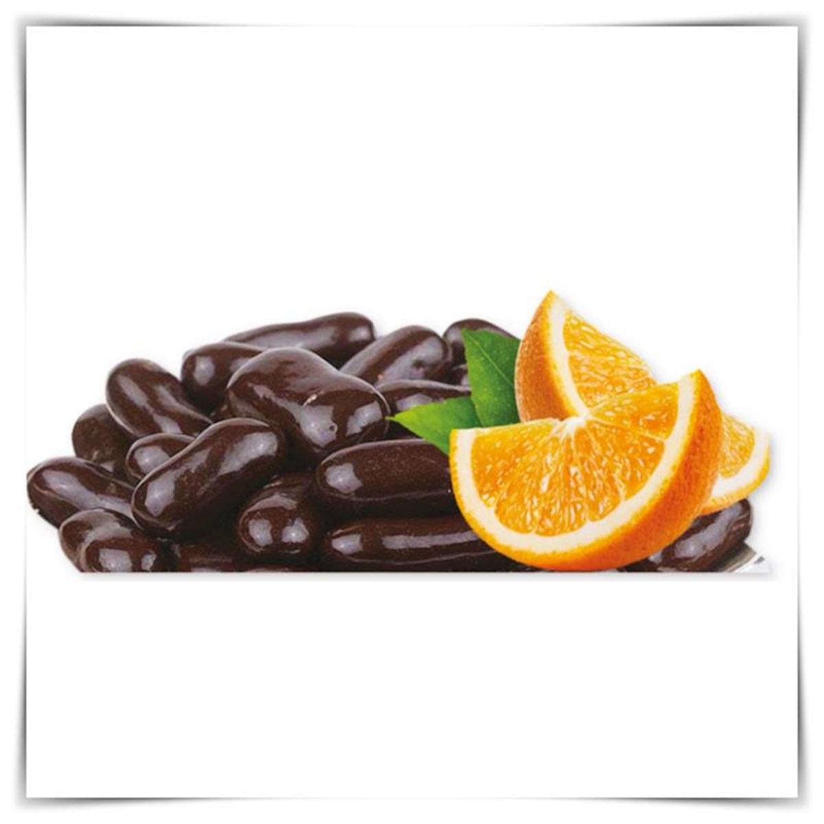 Milat Çikolata Kaplı Portakal Draje Dökme 250gr