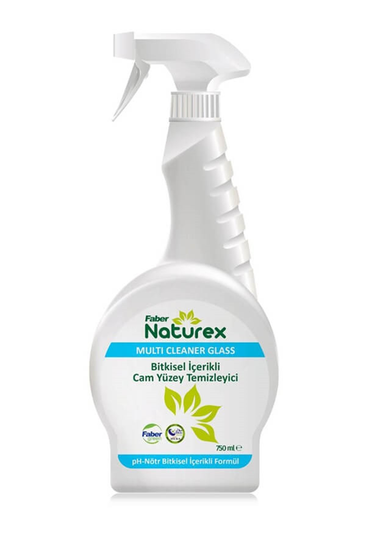 Faber Naturex Bitkisel Esaslı Cam Yüzey Temizleyicisi 750Ml
