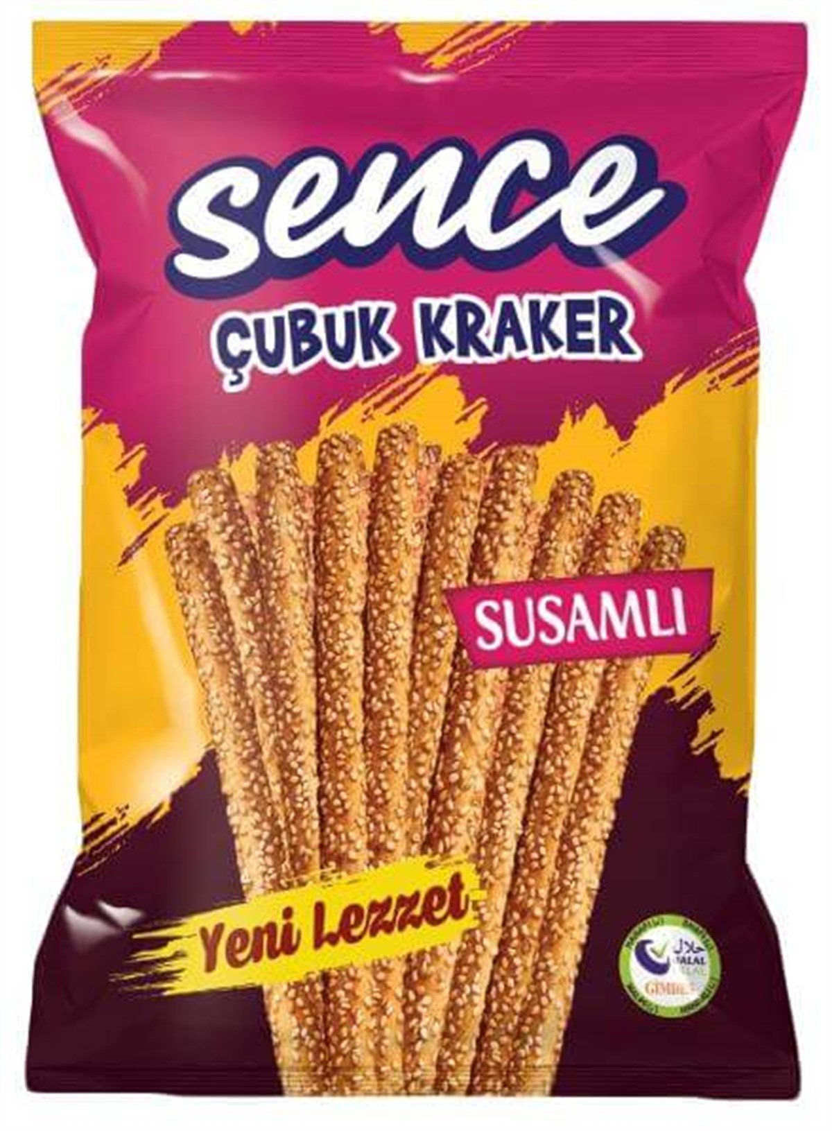 Sence Susamlı Çubuk Kraker 40 gr helalsitesi.com