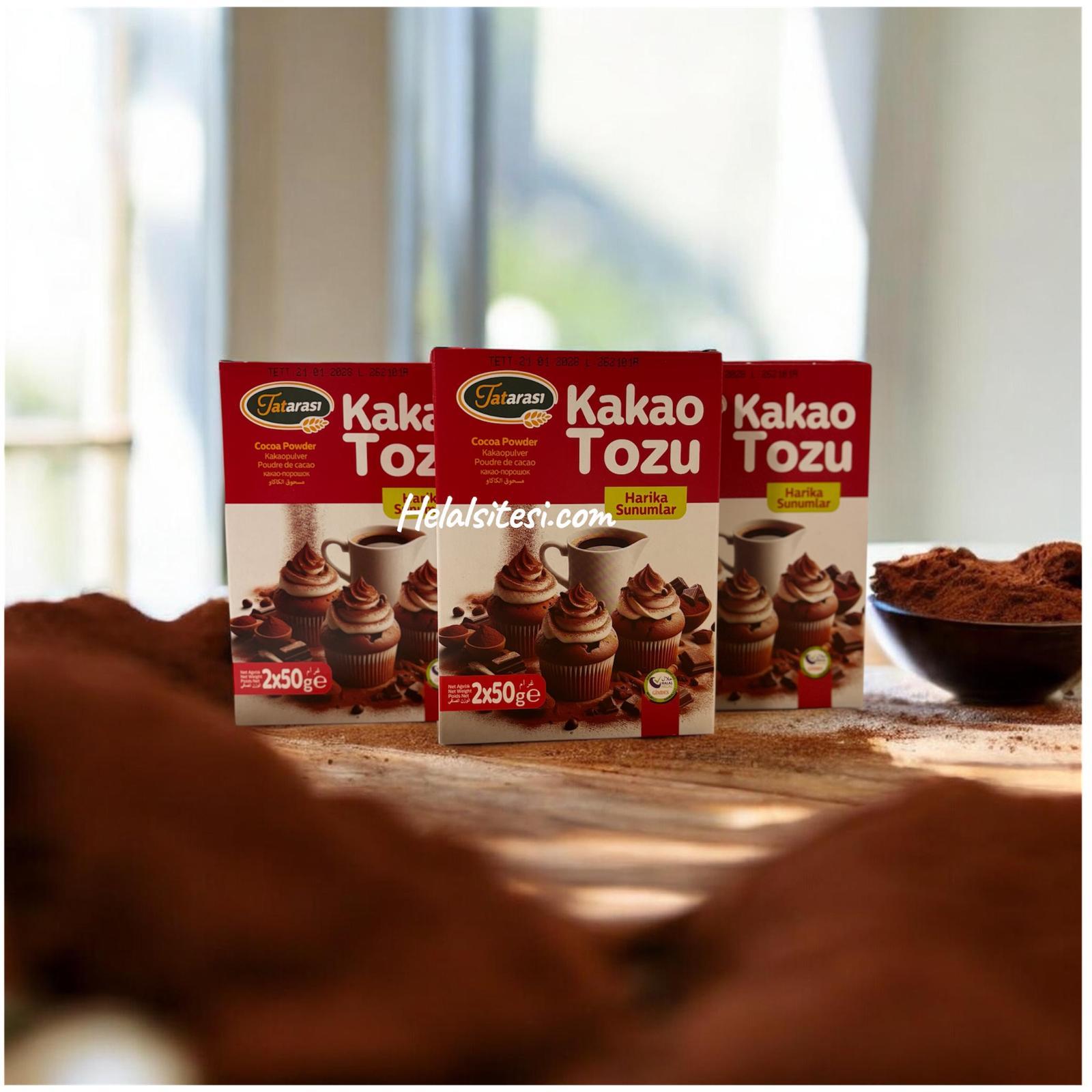 Tatarası Kakao Tozu 100gr* 3lü Set