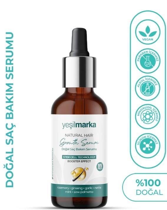 YEŞİLMARKA Doğal Saç Serumu 50 ml 