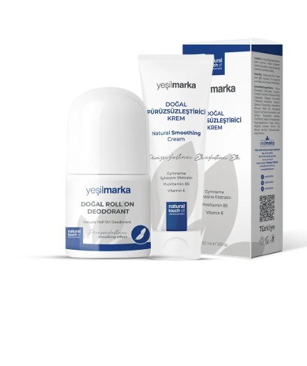Yeşilmarka Pürüzsüzleştirici Krem & Rollon Set