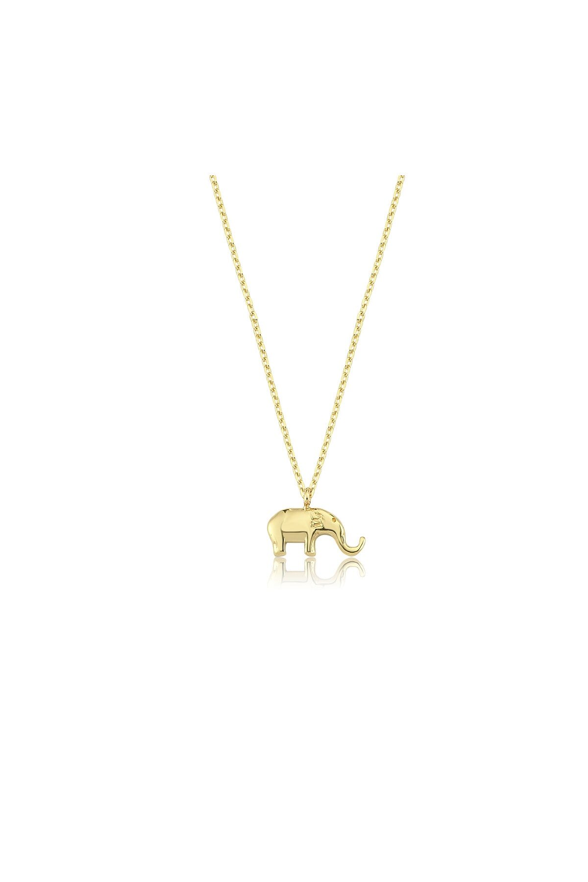 Fil Gümüş Kolye